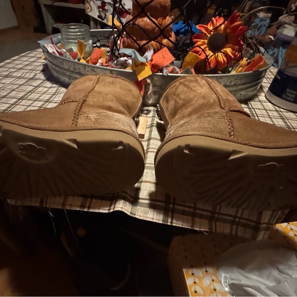 UGG Classic Short Boots in Tan - Picture 5 of 5